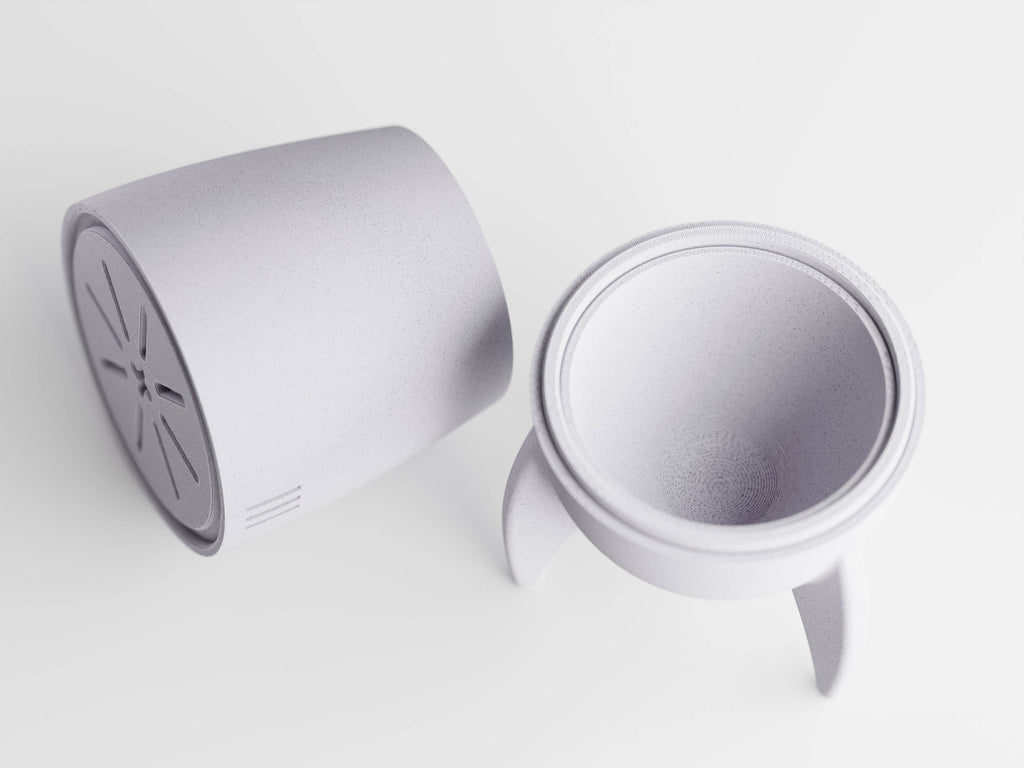 Rocket Plant Pot - Gold