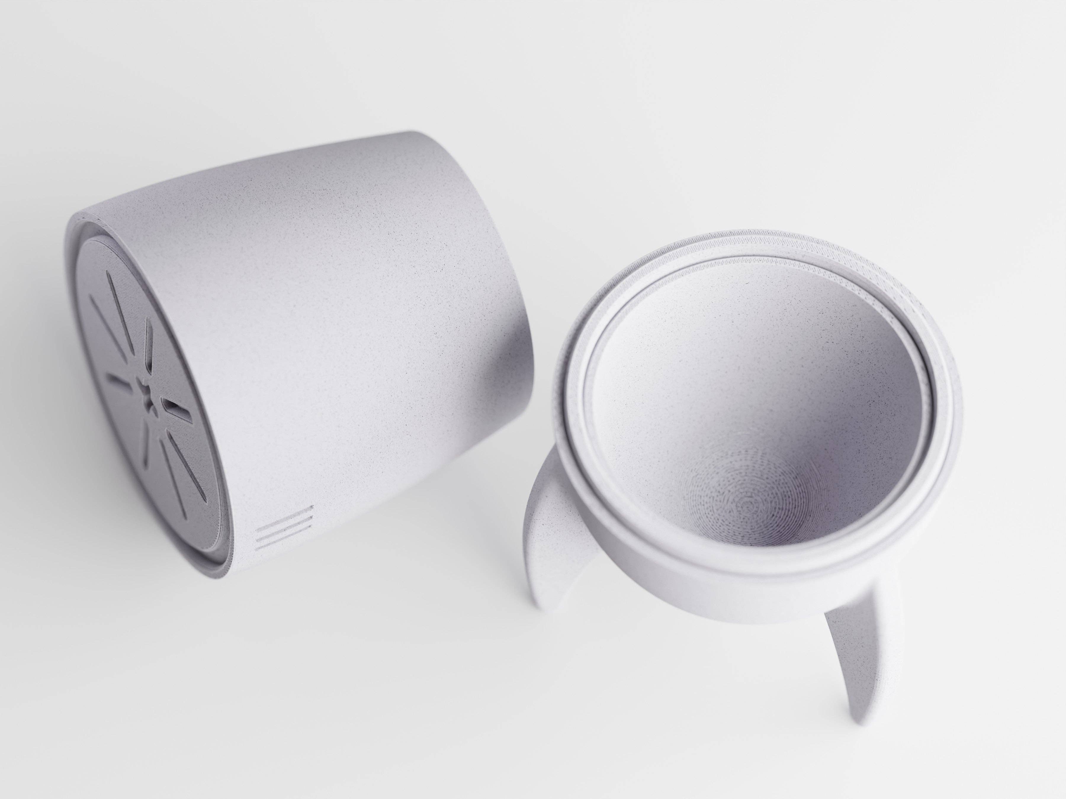 Rocket Plant Pot - Gold