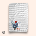 With A F*ck F*ck Here Kitchen Tea Towel
