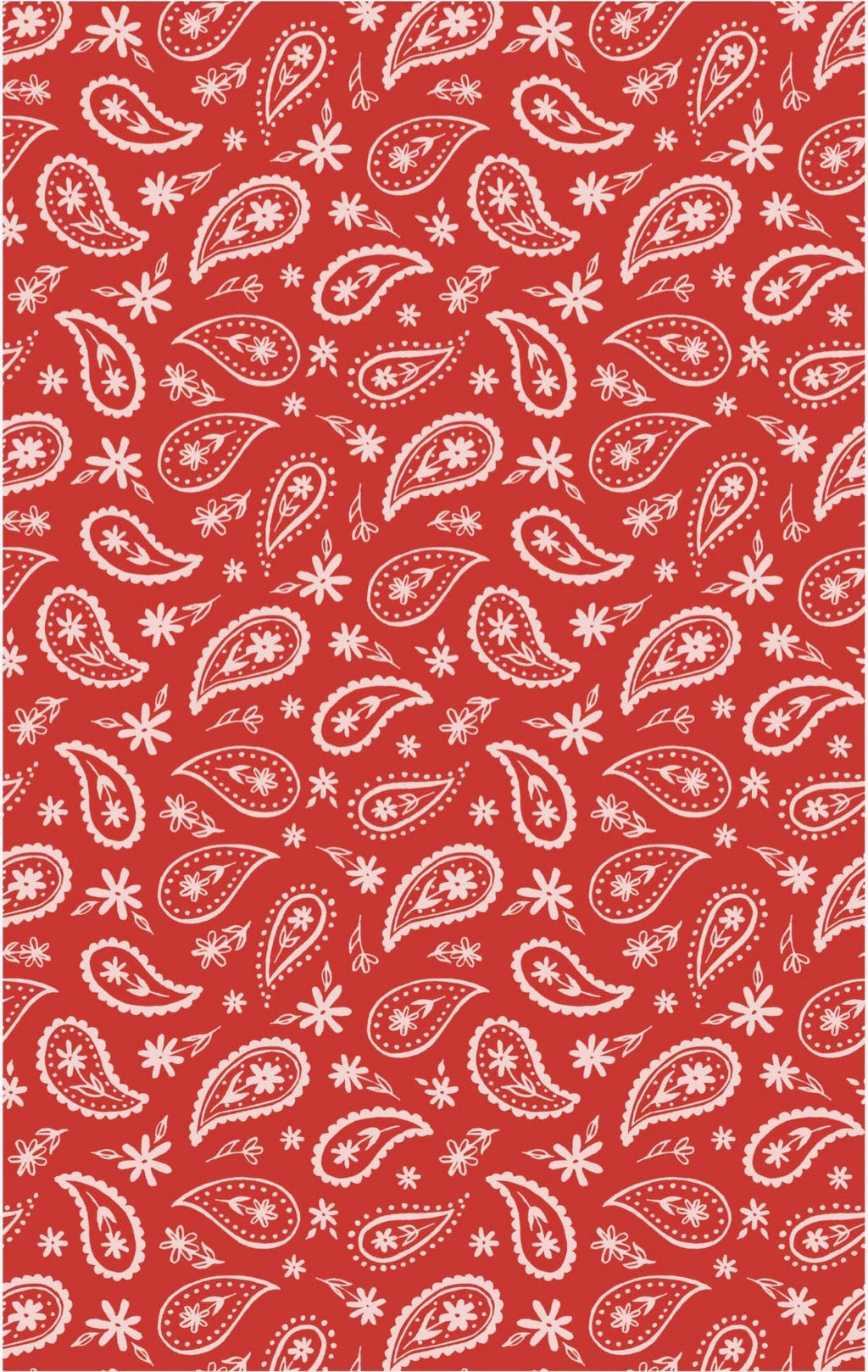 Bandana Blues: Reversible Hand Towel