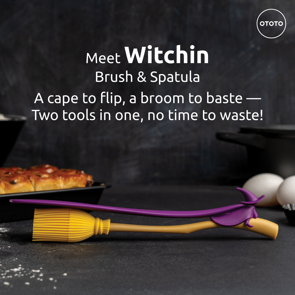 Witchin Pastry Brush and Spatula