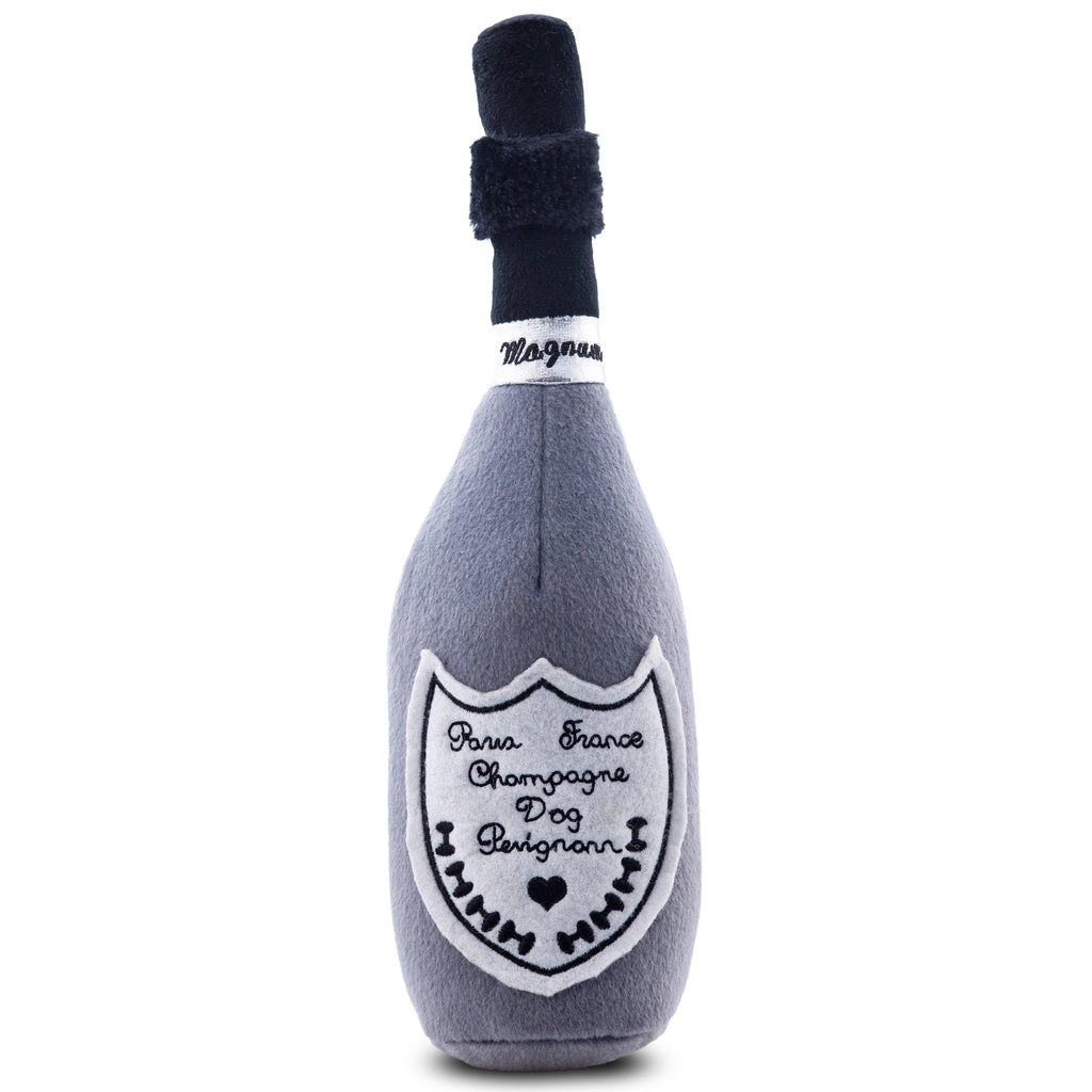 Dog Perignonn Champagne Squeaker Toy