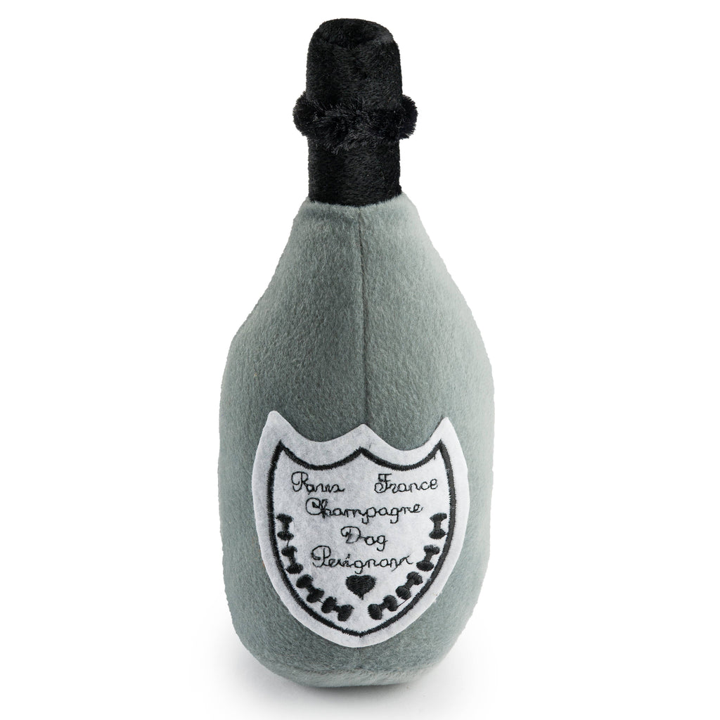 Dog Perignonn Champagne Squeaker Toy