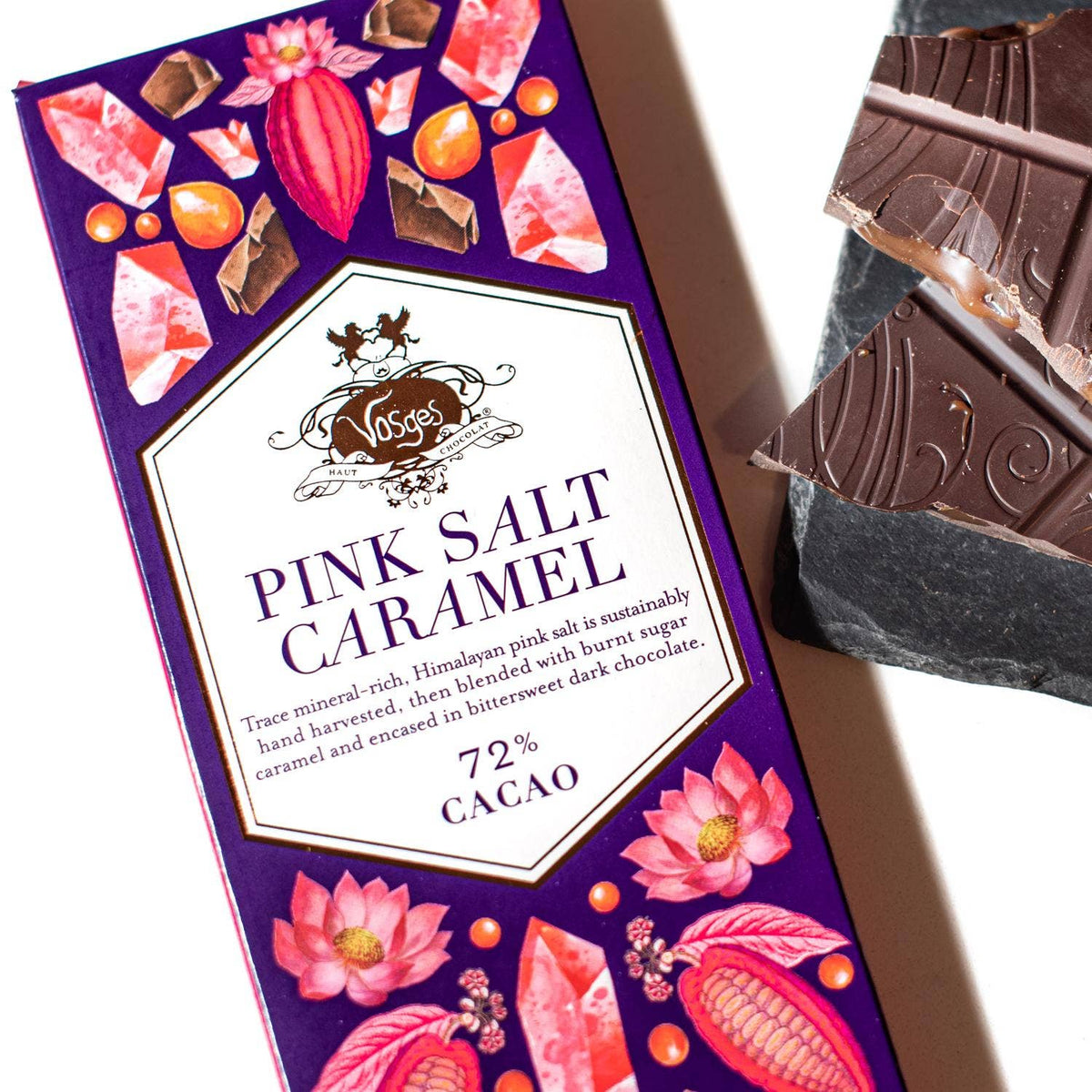 Dark Chocolate Himalayan Pink Salt & Caramel