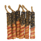 6/Set - Grungy Primitive Fabric Firecracker Bowl Fillers