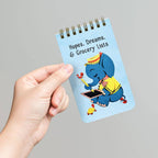 Hopes, Dreams & Grocery Lists - 3x5 Spiral Memo Notepad