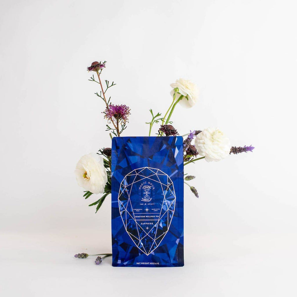Sapphire: Apple-Plum-Spice White Tea for Self-Expression