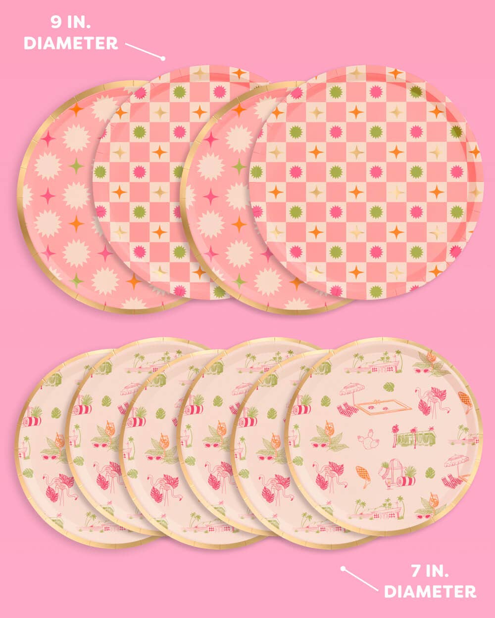 Palm Royale Plates