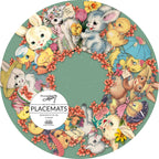 Vintage Easter Paper Placemat