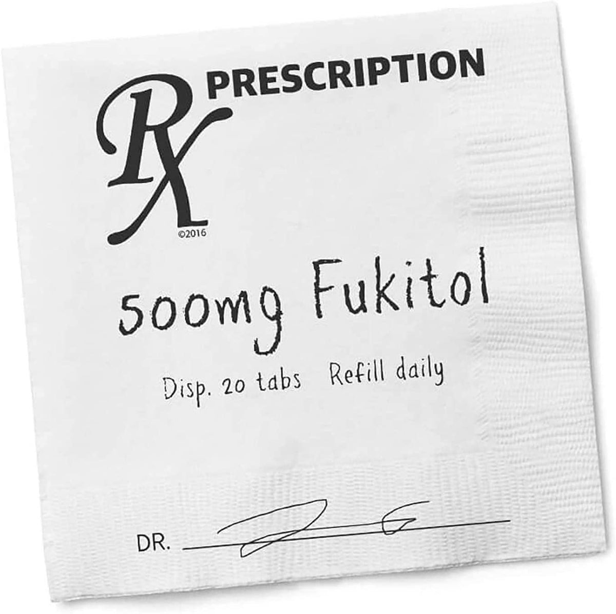RX Cocktail Napkins