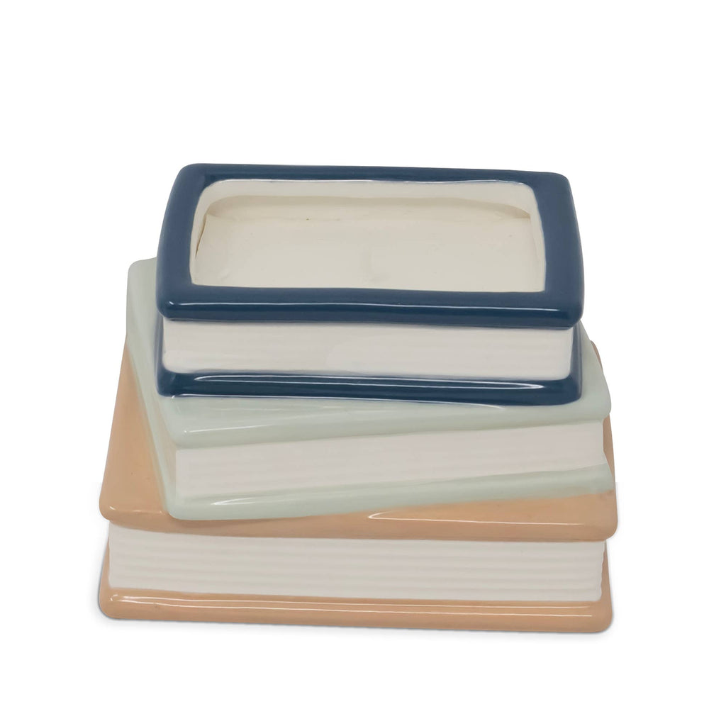 Stacked Books Candle, Ladies of Literature