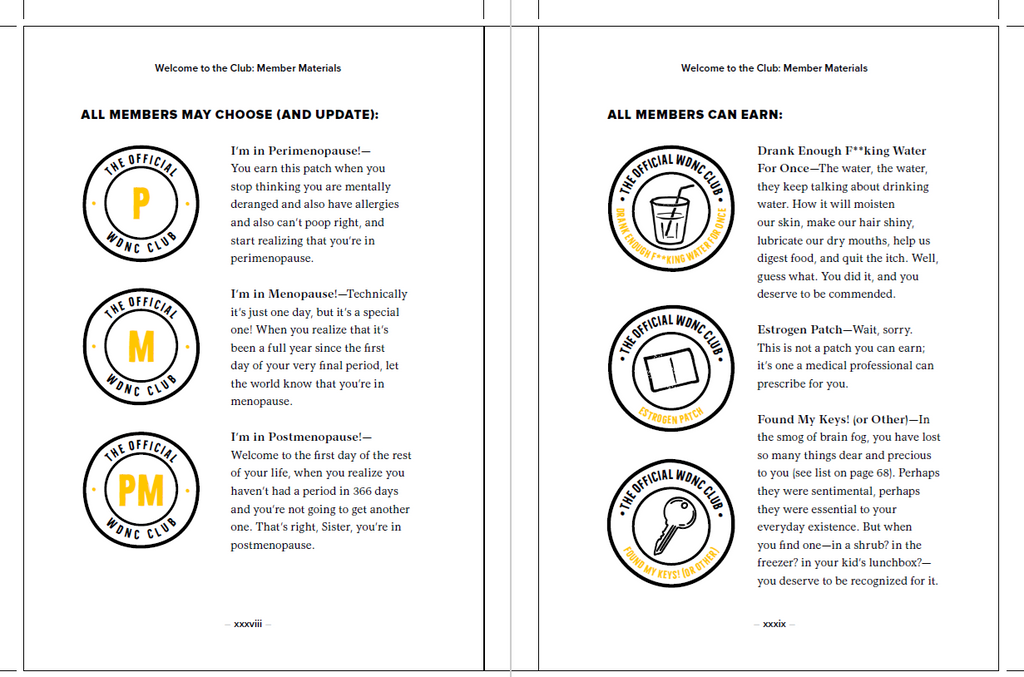Official We Do Not Care Club Handbook: Melani Sanders