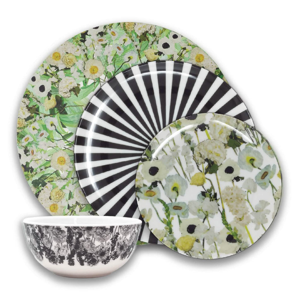 Tranquil Charm ~ 16 Piece Setting