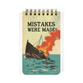 Mistakes Were Made 3x5 Spiral Notepad