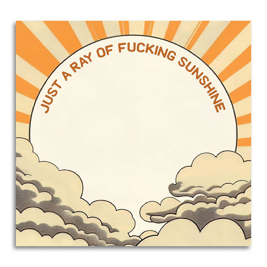 Ray of Sunshine Sticky Notes