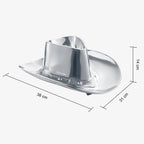 Western Cowboy Hat Chip & Dip Bowl