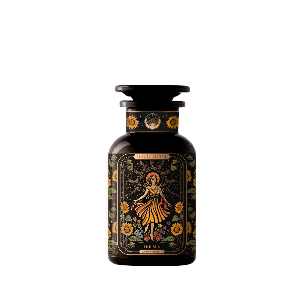 The Sun: Energizing Adaptogenic Herbal Tea with Yaupon, Moringa & Turmeric