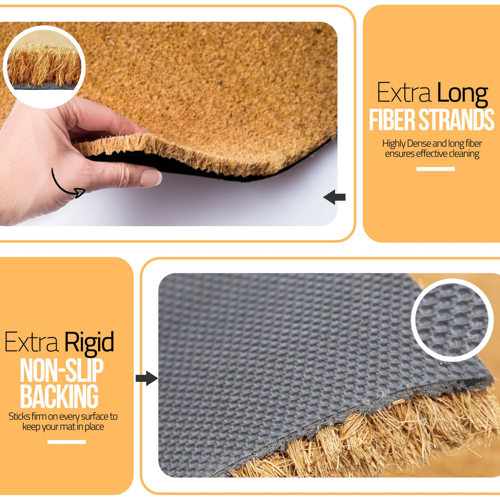Boots Coir Door Mat