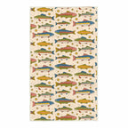 Kitchen Tea Towel Quick Dry | River Trout
