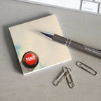 Panic Button Sticky Notes