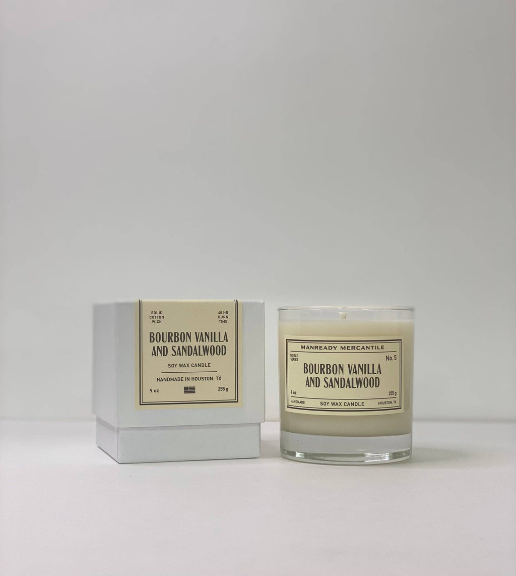 THE NOBLE SERIES SOY CANDLE | BOURBON VANILLA & SANDALWOOD