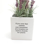 "You're So Freaking Useful" Planter
