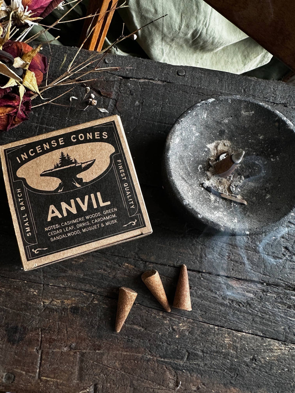 INCENSE | CONES | ANVIL