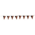 Burlap Pennant Flag Garland 6'