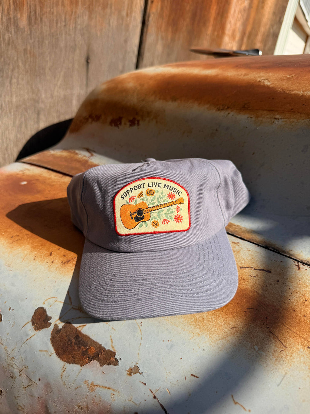 Cotton 5-Panel Hat | Support Live Music