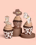 Western Rodeo Cupcake Set