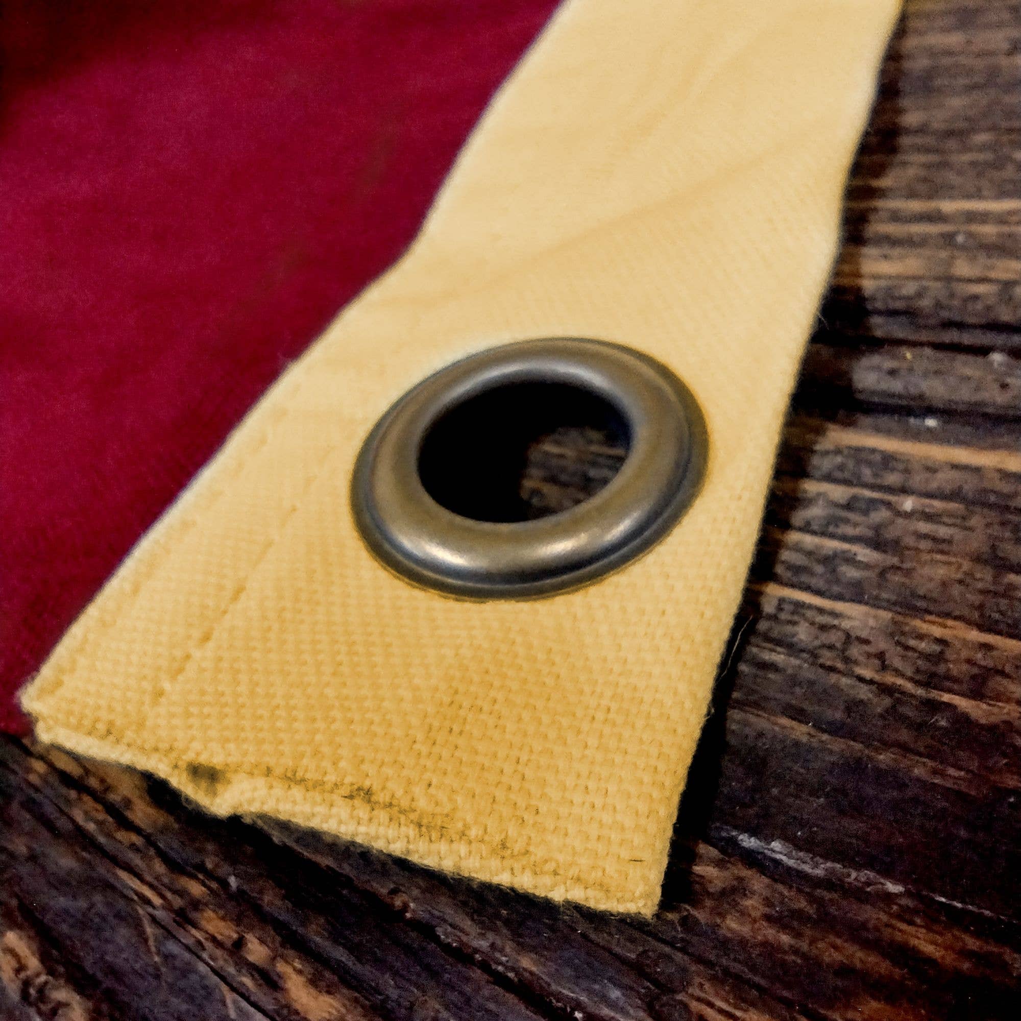 Tea-Stained Nylon Americana Bunting