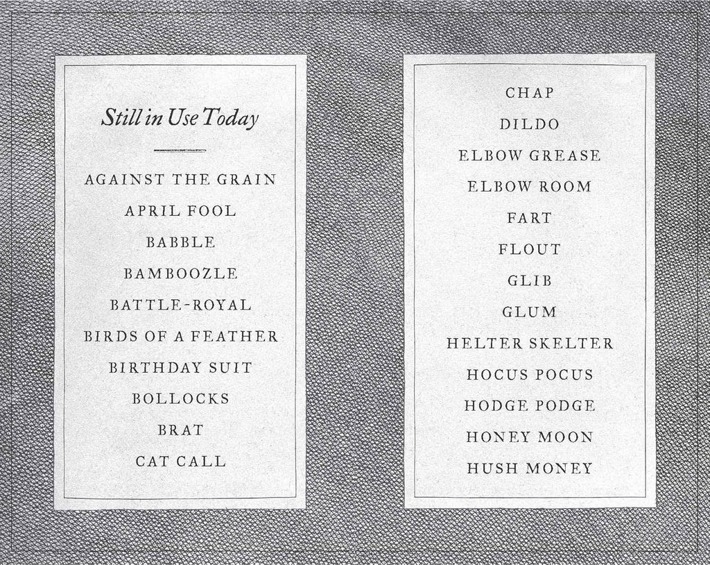 A Pocket Dictionary of the Vulgar Tongue