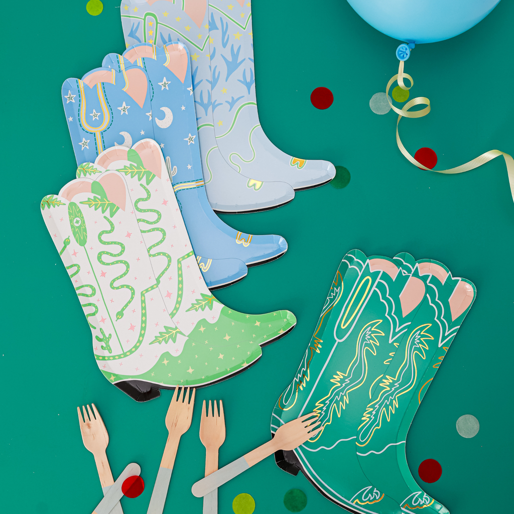 Yeehaw Large "Boot" Plates