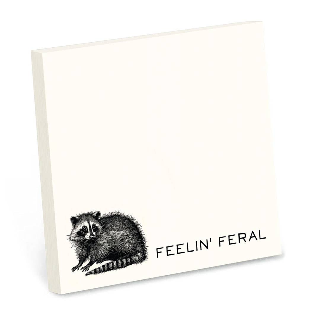 Feelin' Feral Sticky Notes