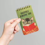 Silently Judging You - 3x5 Spiral Memo Notepad