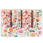 White Floral Tissue Box Set