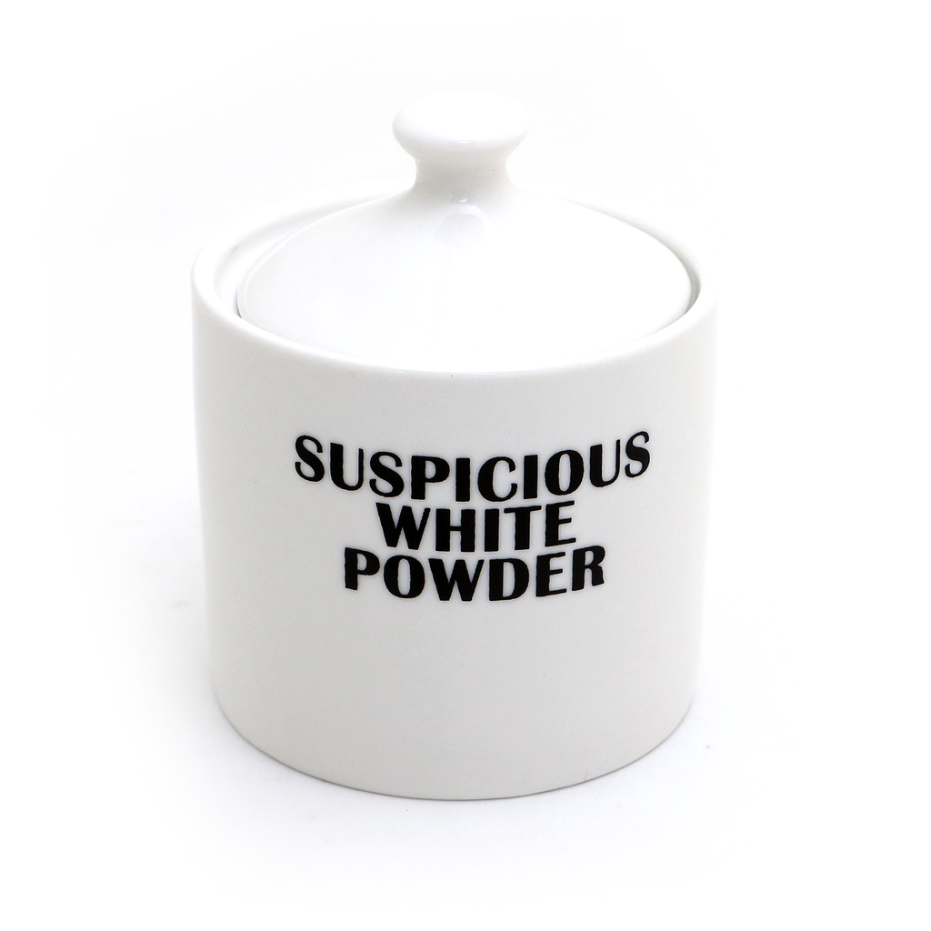 Suspicous White Powder Sugar Bowl