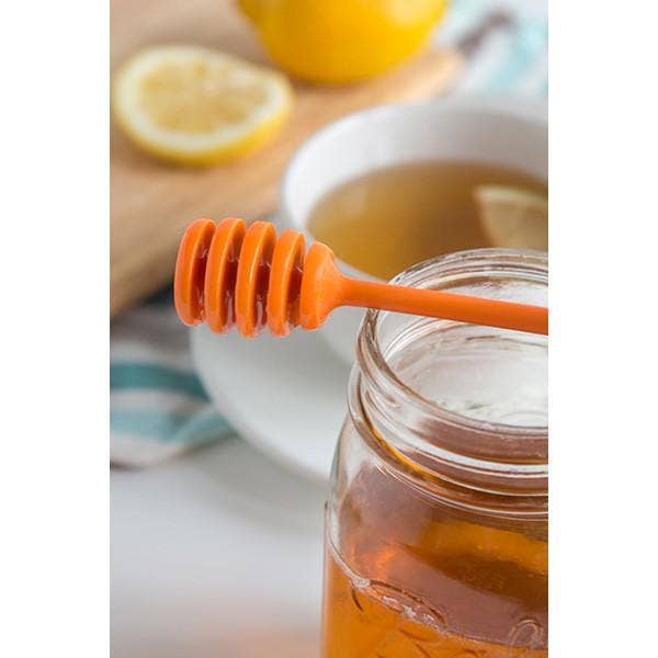 Honey Dipper Lid for Regular Mouth Mason Jar