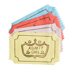 "Admit One" Ticket Napkins