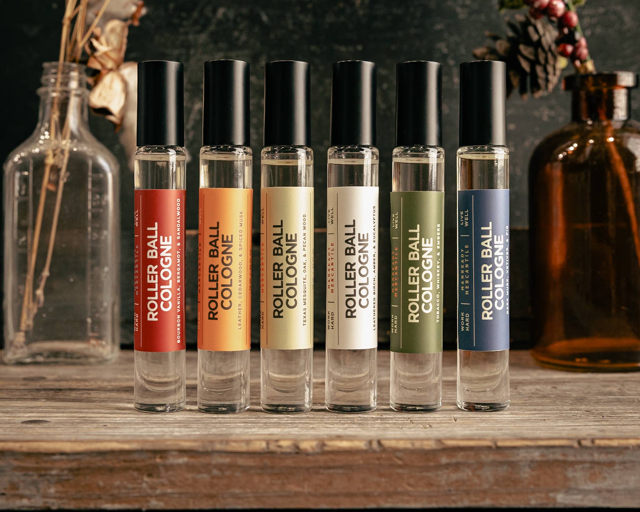 Roller Ball Cologne | The Americana Series | Tan Label