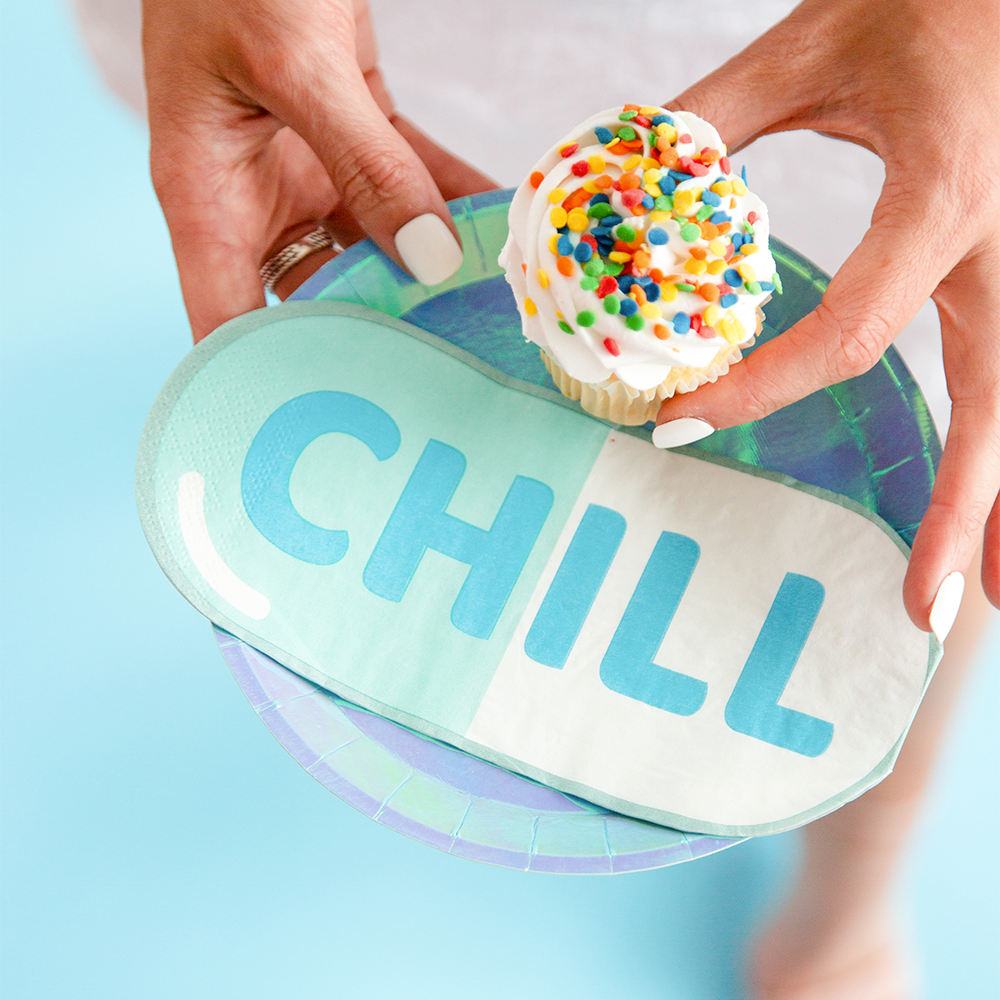 "Chill" Pill Guest Napkins