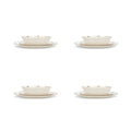 Melamine Dinnerware Set, 12-Piece, Ivory