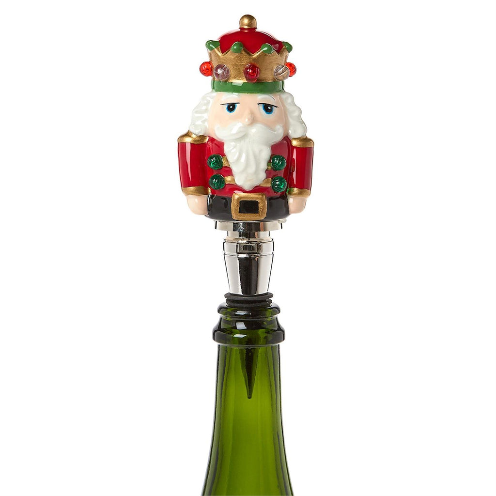 Light-Up LED Nutcracker Bottle Stopper