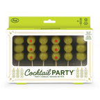 COCKTAIL PARTY Olive Candles - Set of 6