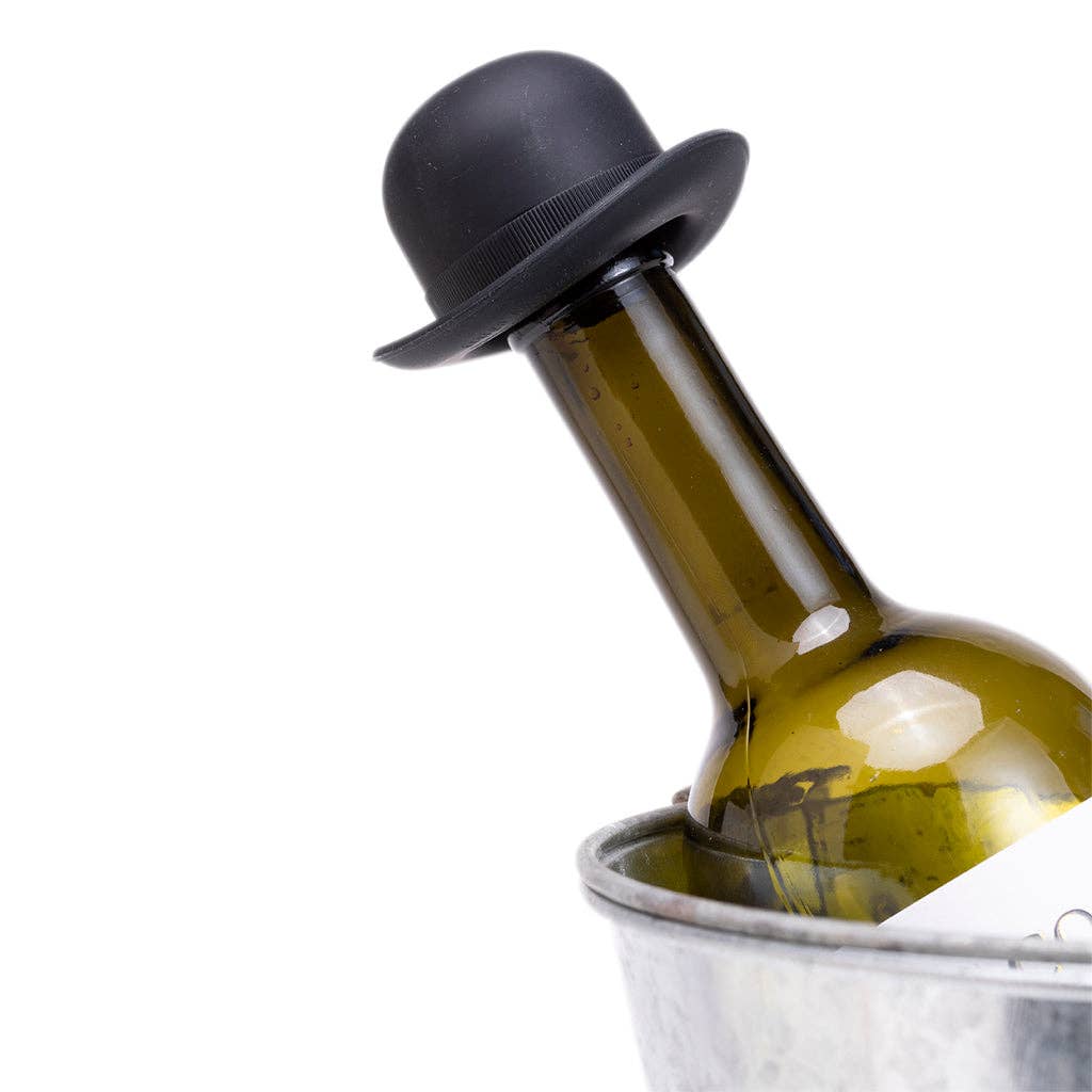 Derby Hat Bottle Stopper | Bowler