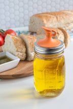 Oil Cruet Lid for Regular Mouth Mason Jar