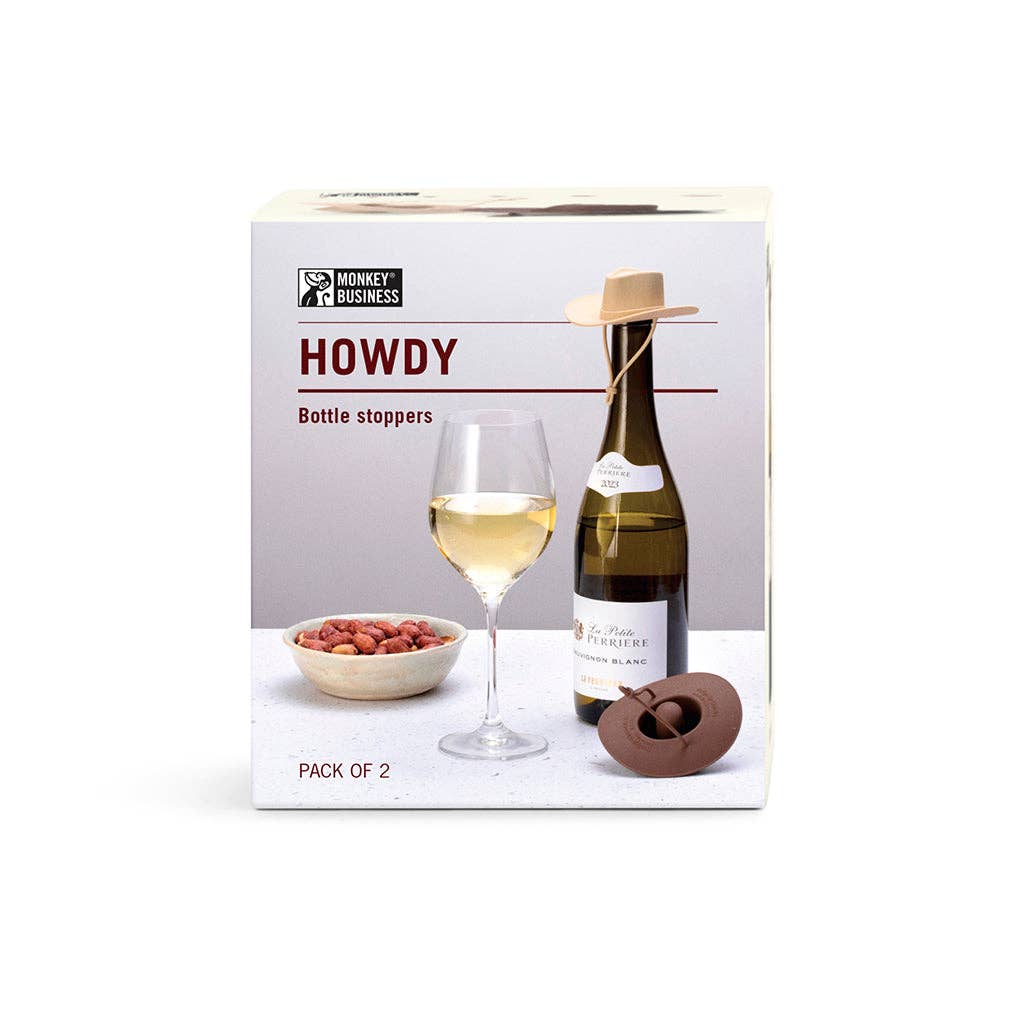 Cowboy Hat Wine Bottle Stoppers | Howdy