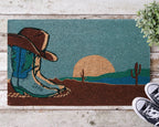 Boots Coir Door Mat