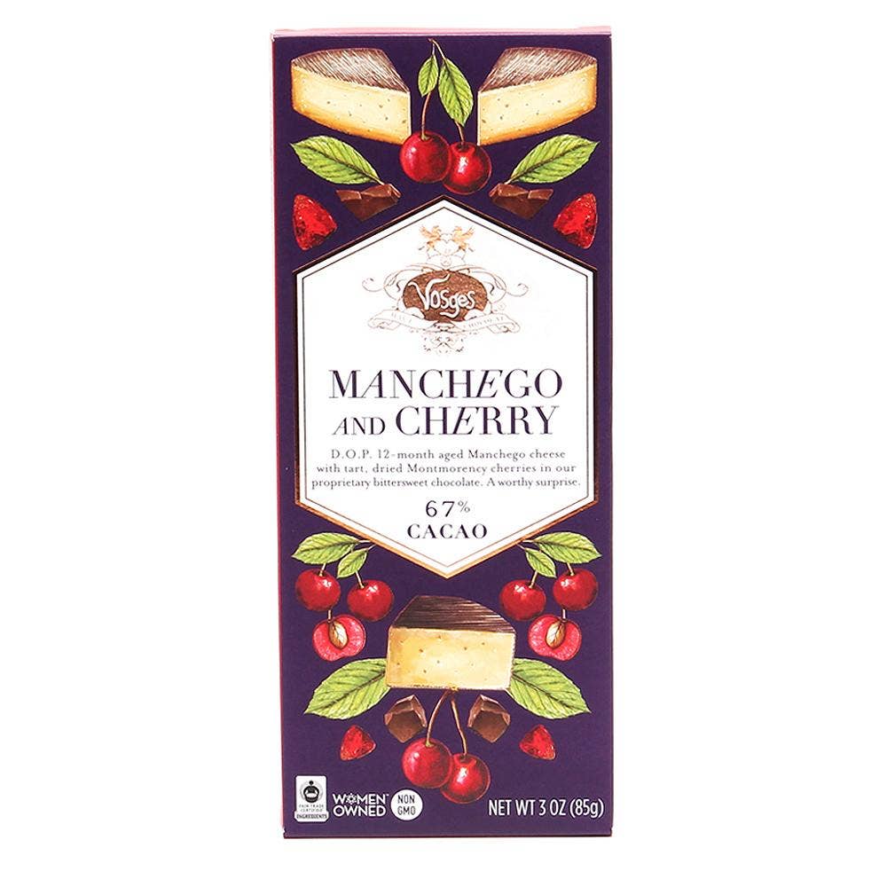 Dark Chocolate Manchego Cheese & Cherry