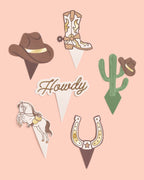 Western Rodeo Cupcake Set